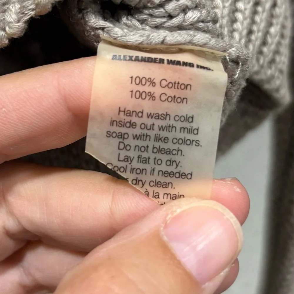 Alexander Wang 100% cotton sweater
